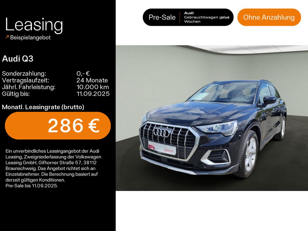 Q3 advanced 35 TDI*Navi*PDC*Virtual Cockpit*