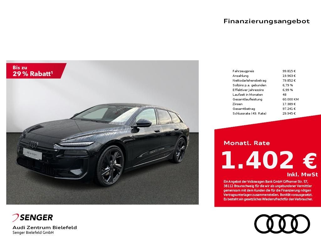 Audi A6 e-tron Avant performance 360° Kamera Navi