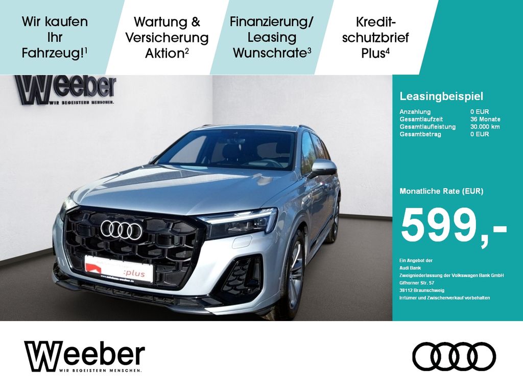 Audi Q7 S line HUD*PANO*AHK*7SITZER*MATRIX*LEDER*RFK*