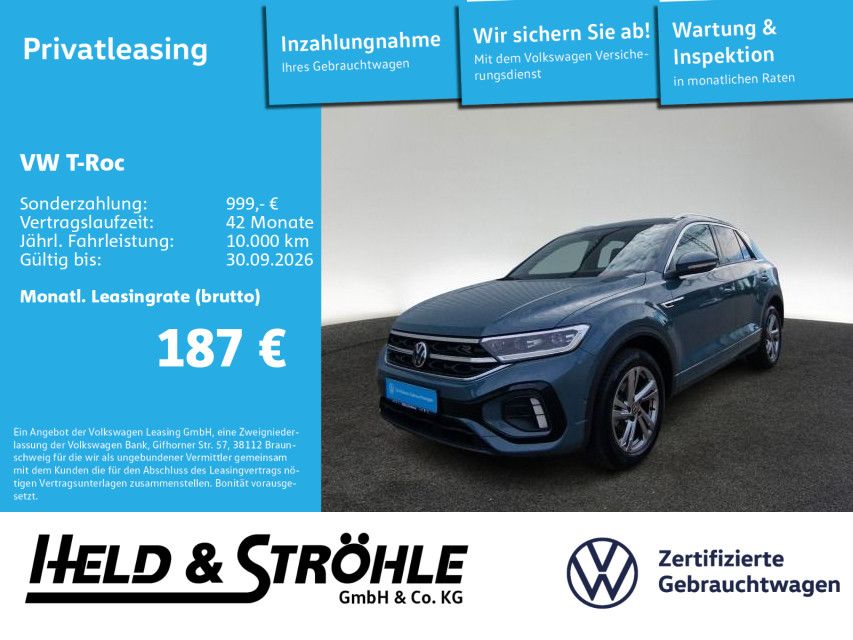 Volkswagen T-Roc R-LINE 1.0TSI LED NAVI PDC SHZ APP foto 1