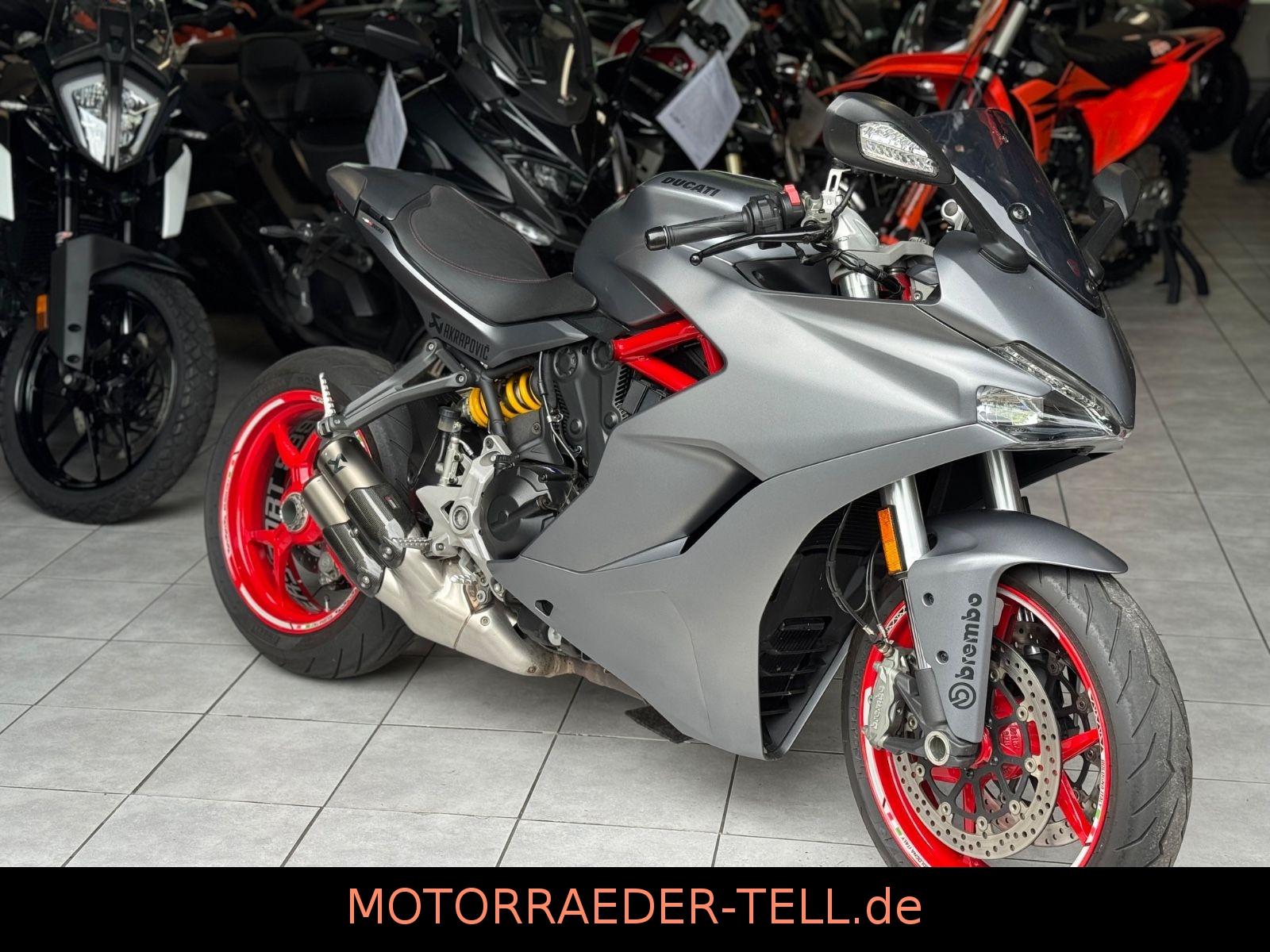 Ducati Supersport / Titanium Grey / Quickshifter / Akra