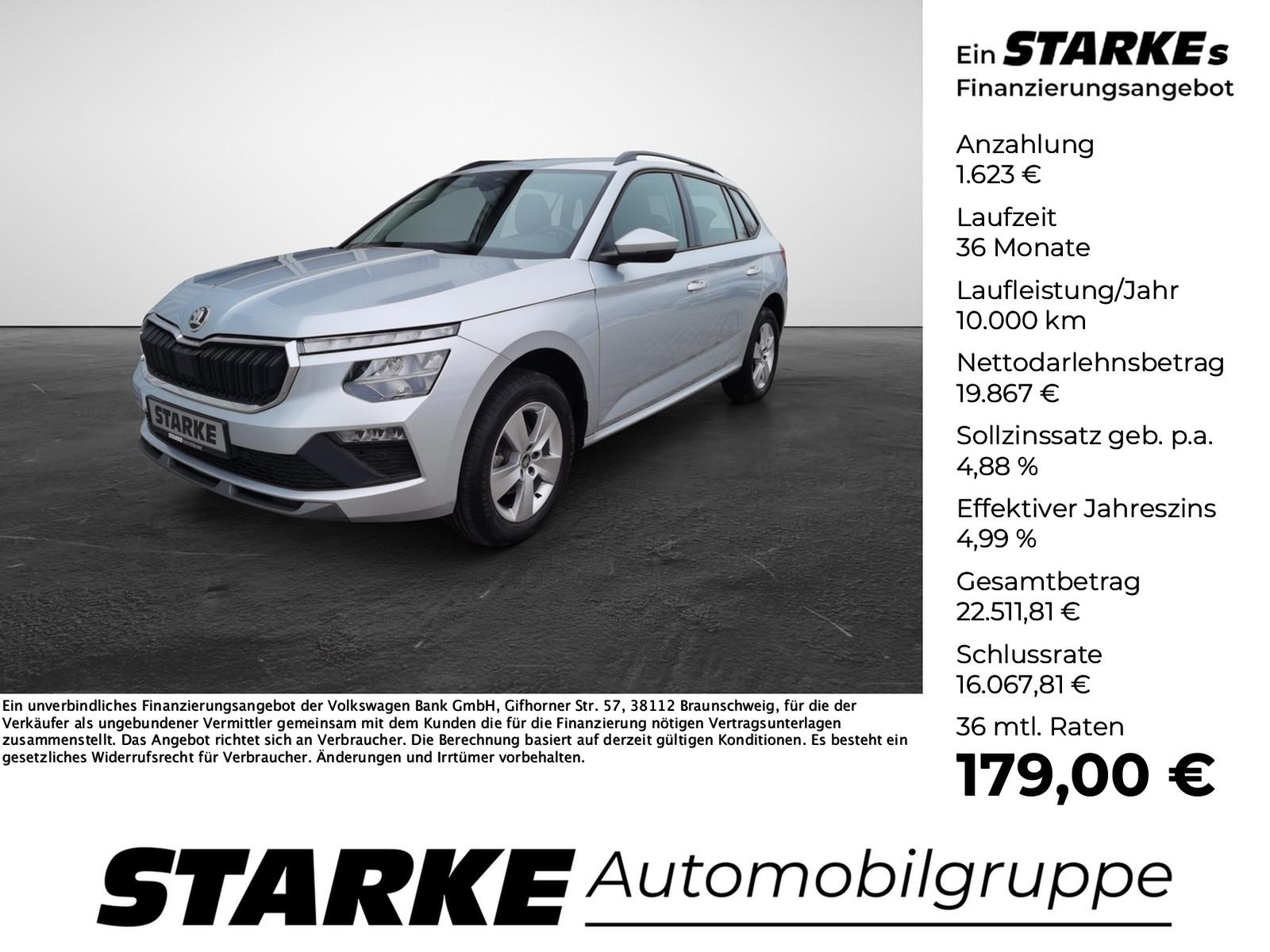 Skoda Kamiq 1.0 TSI DSG Selection  LED Kamera PDC LM T