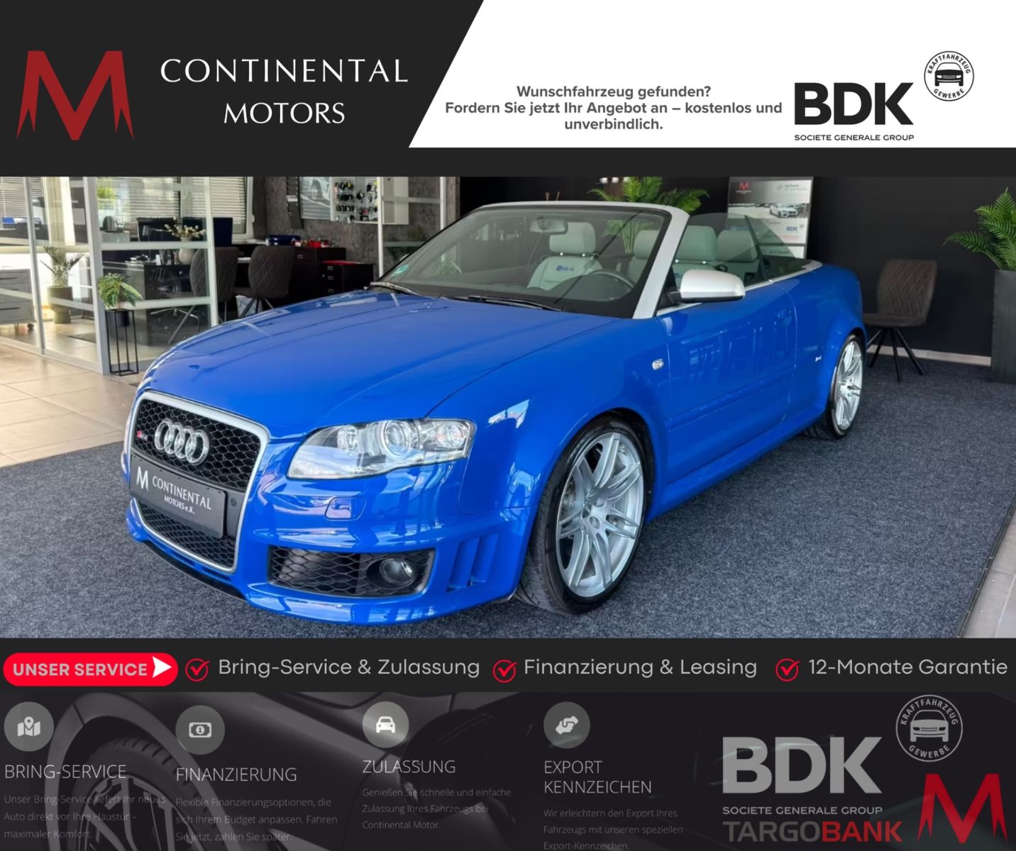 AUDI RS4 RS4 Cabriolet 4.2 FSI quattro*Carbon*Ceramic*