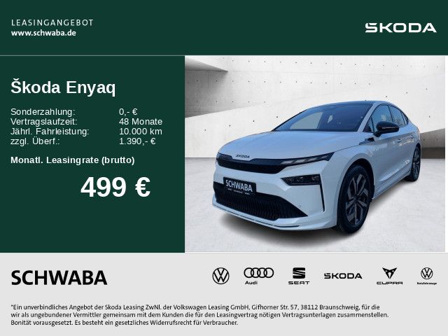 Enyaq Coupe 60 Sportline *LED*AHK*ACC*R.KAM*PDC*