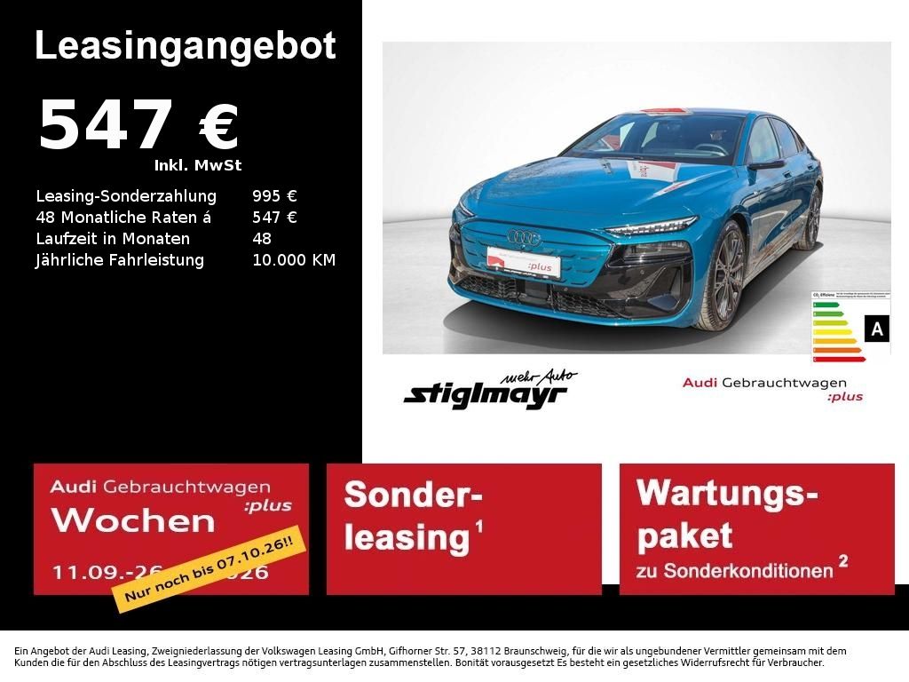 Audi A6 e-tron Sportback S-line edition one B&O+HUD