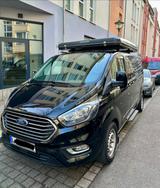 Ford Tourneo Custom Camper mit Dachzelt 6 Sitzer - gebrauchte Ford Tourneo Custom aus dem Jahr 2019