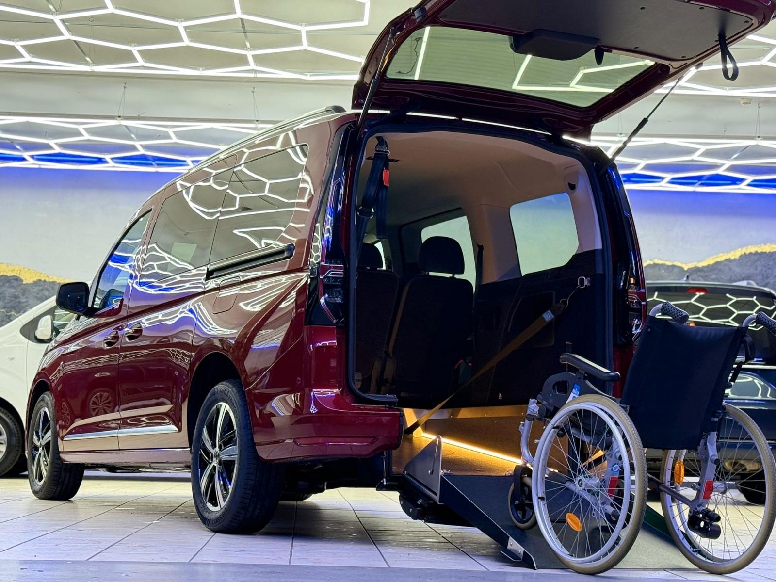 Volkswagen Caddy Style Maxi-DSG-Behindertengerecht-Rampe