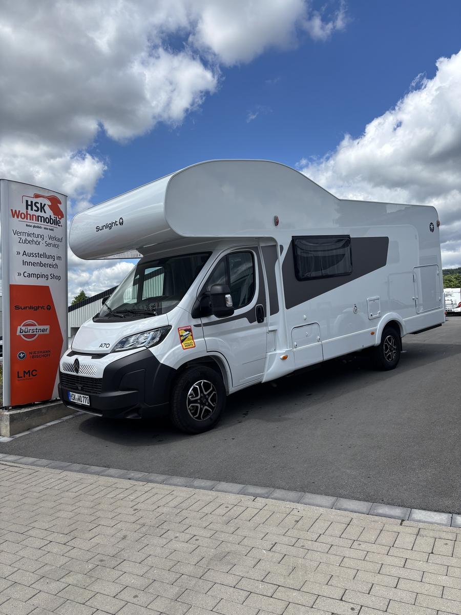 Sunlight A 70, Autom,4t,Navi,RFK,SAT/TV,Markise,AllSeason