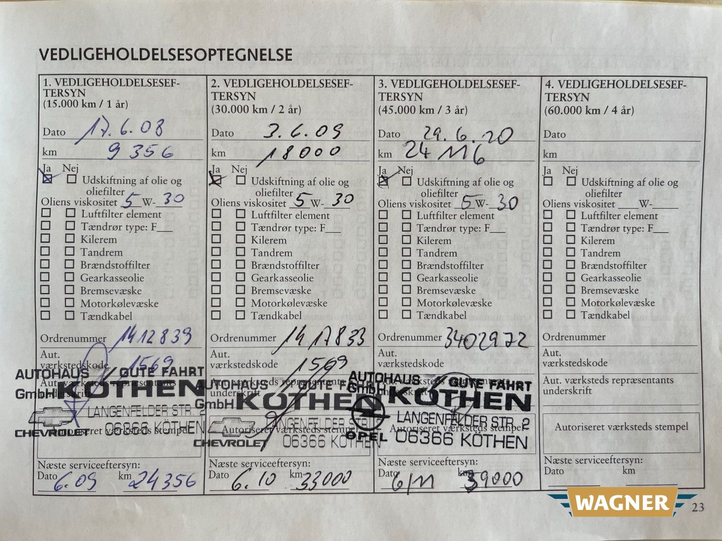 Fahrzeugabbildung Chevrolet Nubira Wagon CDX Klimaautomatik Isofix
