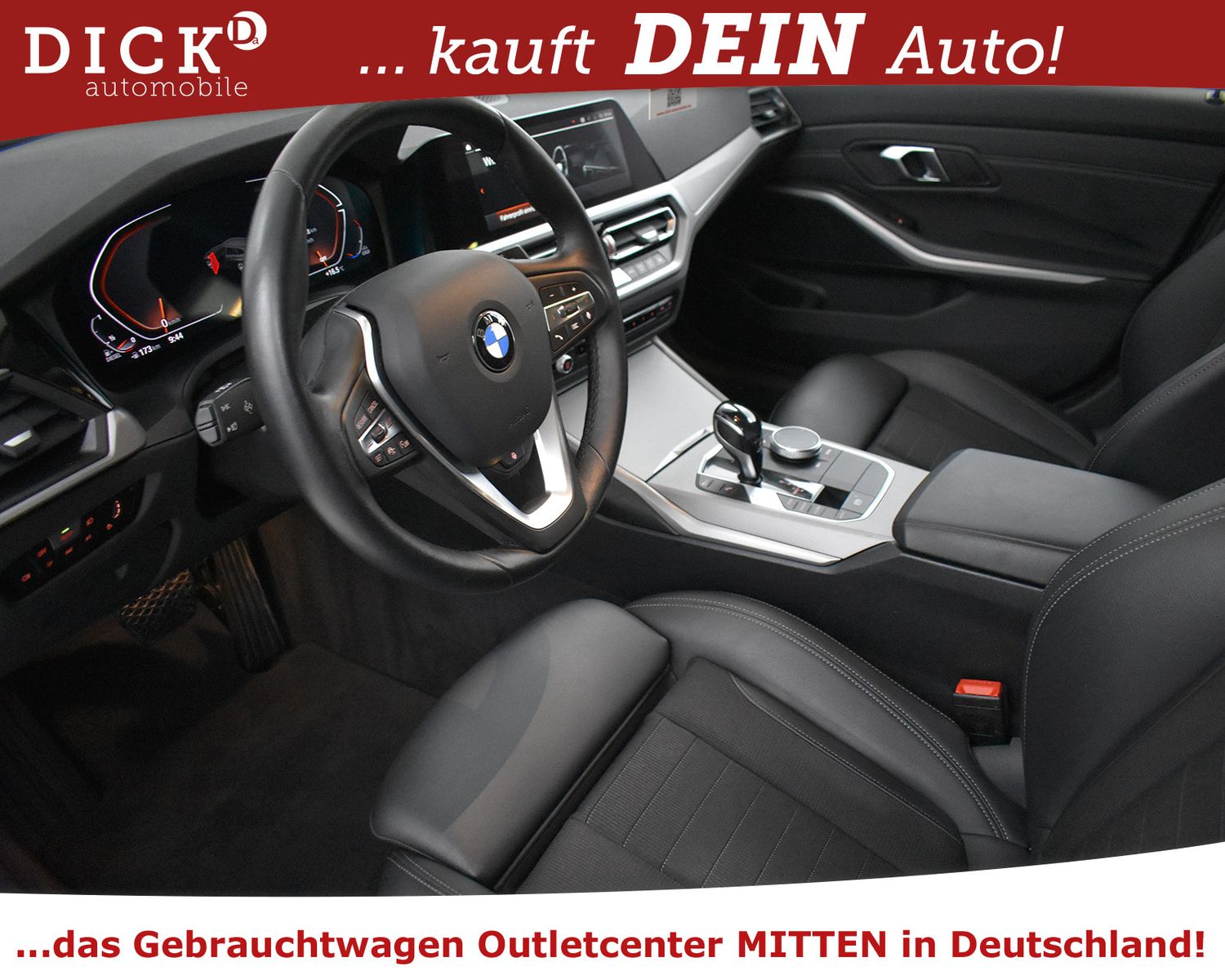 BMW 318d Aut Sport Line LEDER+PROF+VIRTU+ACC+MEMO+KA - Image 10