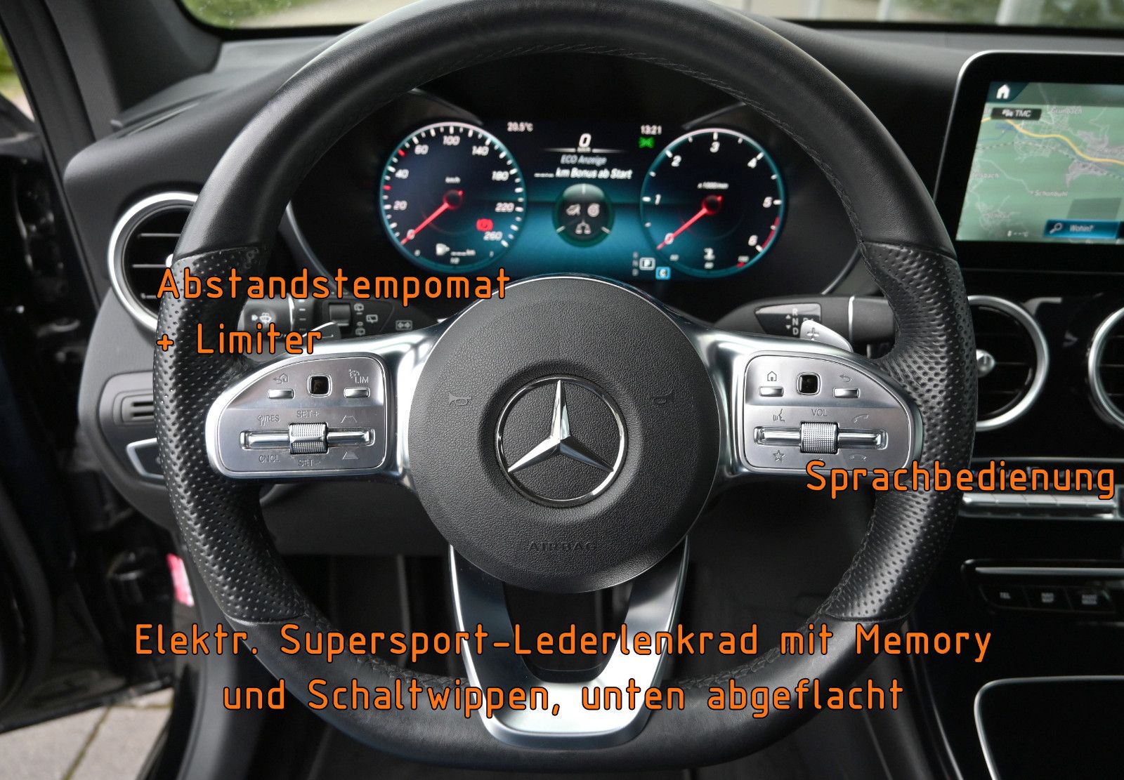 Fahrzeugabbildung Mercedes-Benz GLC 220 d 4MAT. AMG LINE °ACC°AHK°STANDHEIZ°MEMO