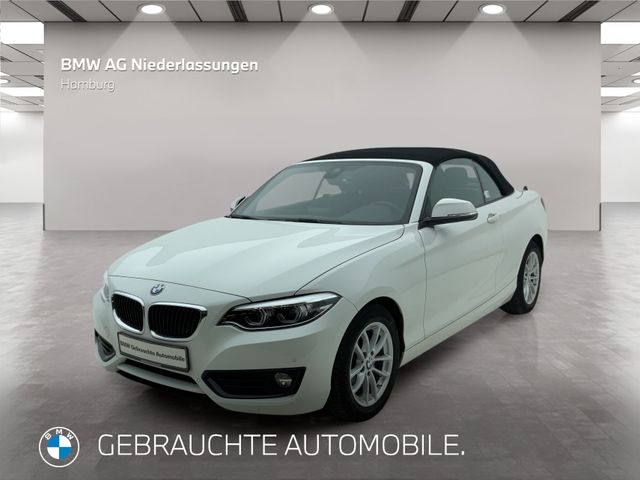 BMW 218i Cabrio Navi PDC HiFi LED Sitzheizung