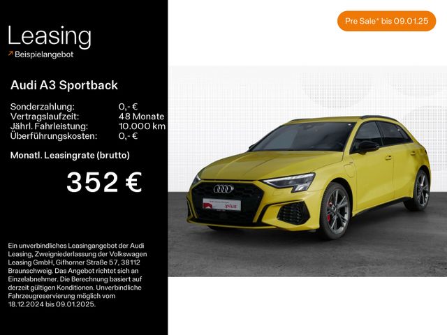 Audi A3 Sportback 45 TFSI e S line B&O*HuD*AHK*