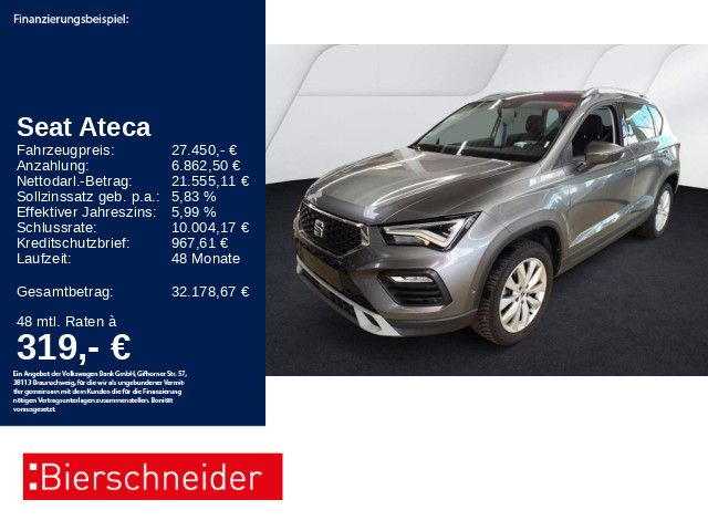 Seat Ateca 1.5 TSI DSG Style AHK ACC NAVI CAM