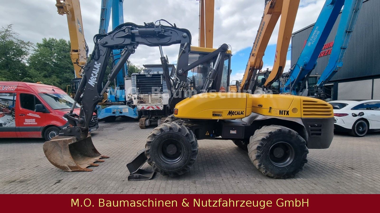 Fahrzeugabbildung MECALAC 12 MTX / ZSA /VSA / Knickarm /5Löffel/Gabel