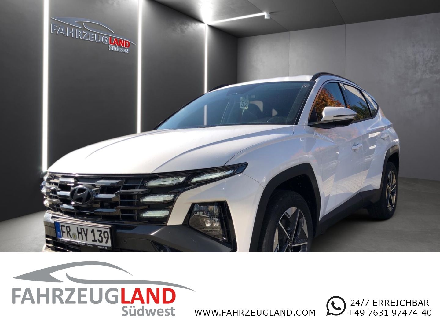 Gebrauchtwagen Hyundai Tucson Tucson Trend Hybrid 2WD 1.6 T-GDI Navi Digitales in Müllheim