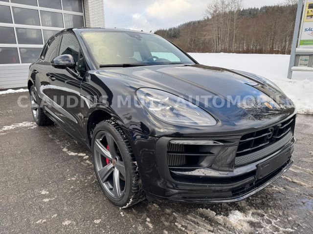 PORSCHE Macan S +black/black+LUFT+PANO+BOSE+ACC+LED+VOLL