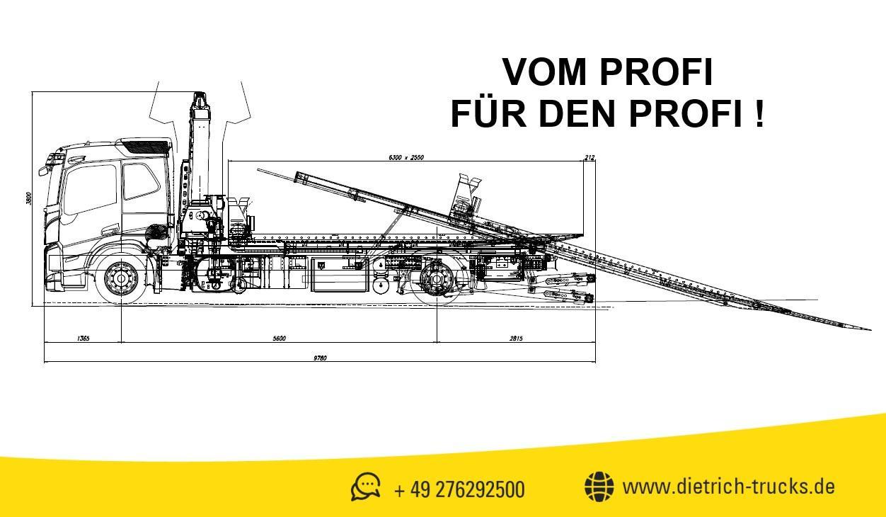 Volvo FM330 ISOLI LFBK Plateau HMF Brille Rampen