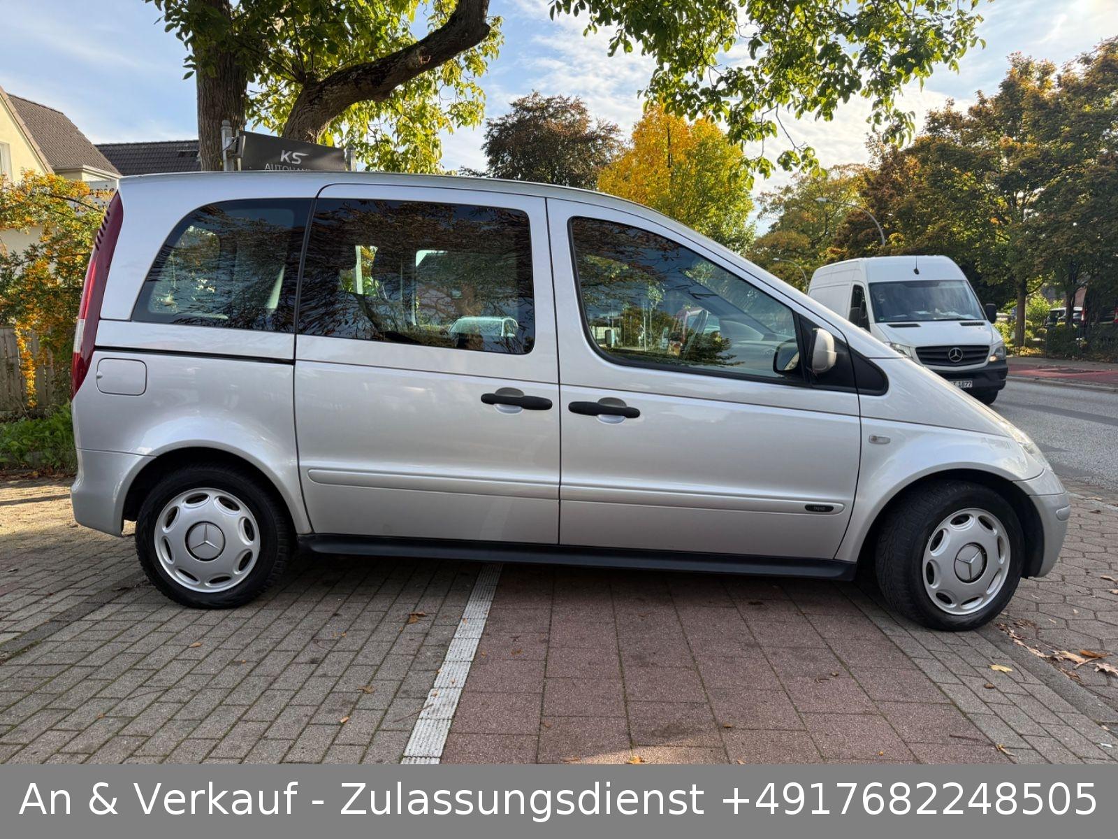 Mercedes-Benz Vaneo 2005 — вигляд ззаду