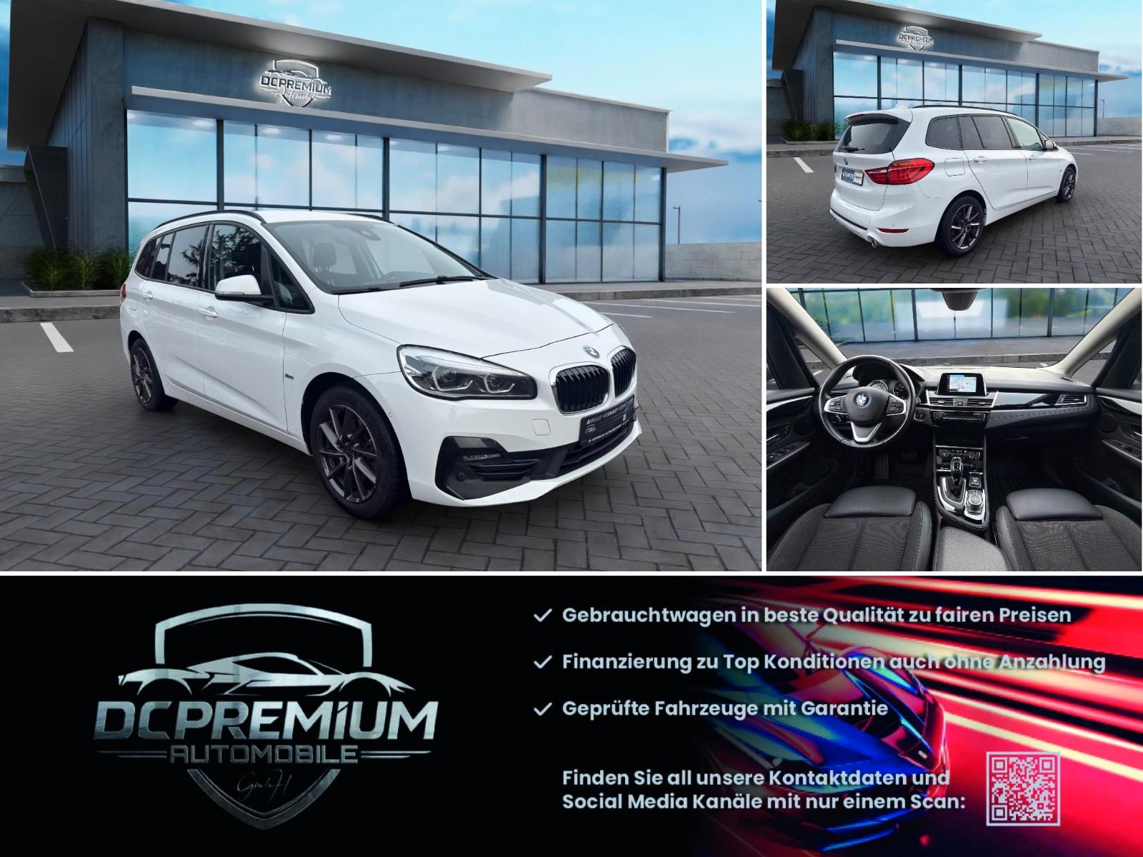 BMW 218d Grand Tourer Sport Line 7 Sitzer