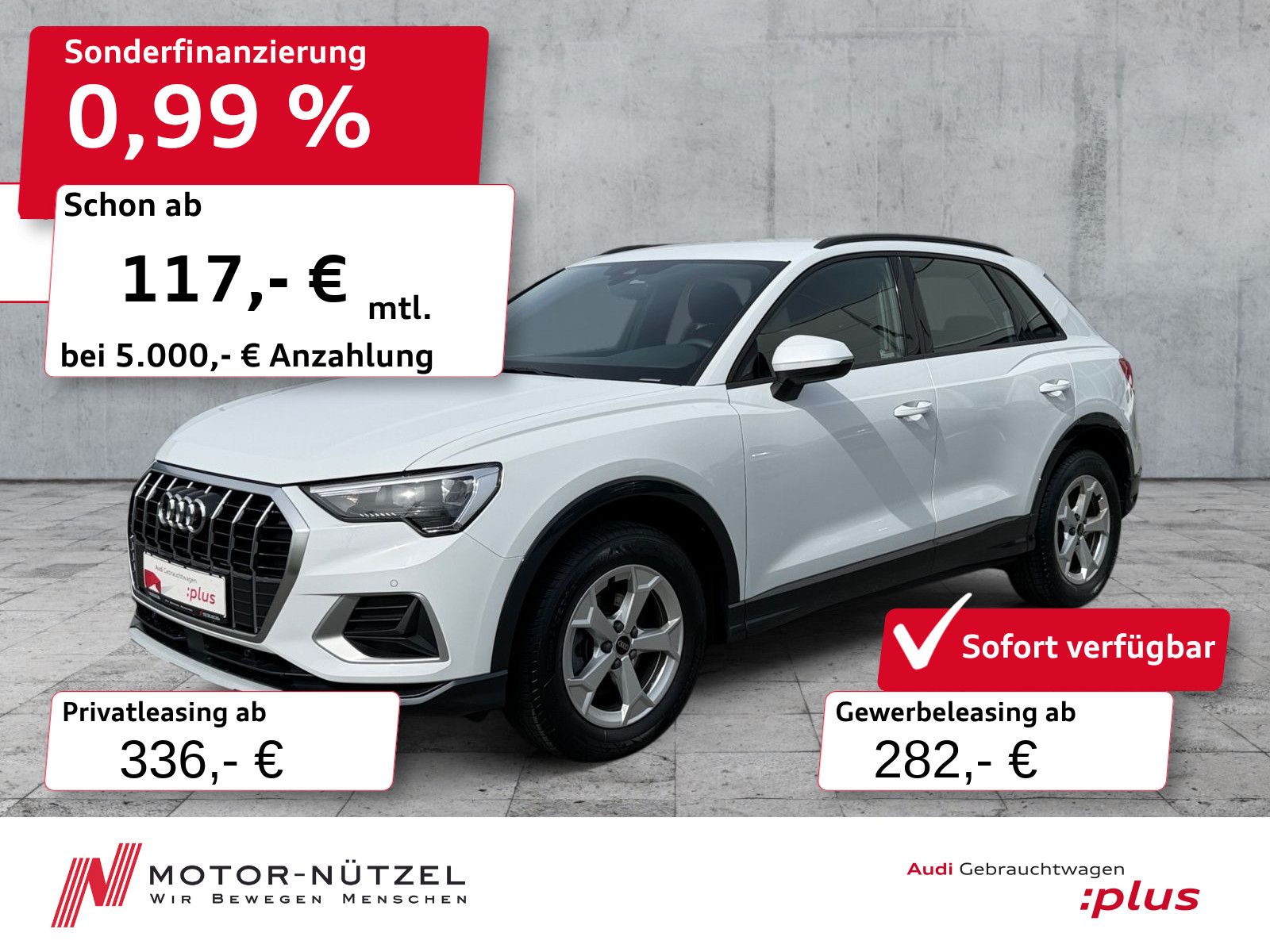 Audi Q3 35 TFSI S-TR ADVANCED NAVI+RFK+ACC+SHZ