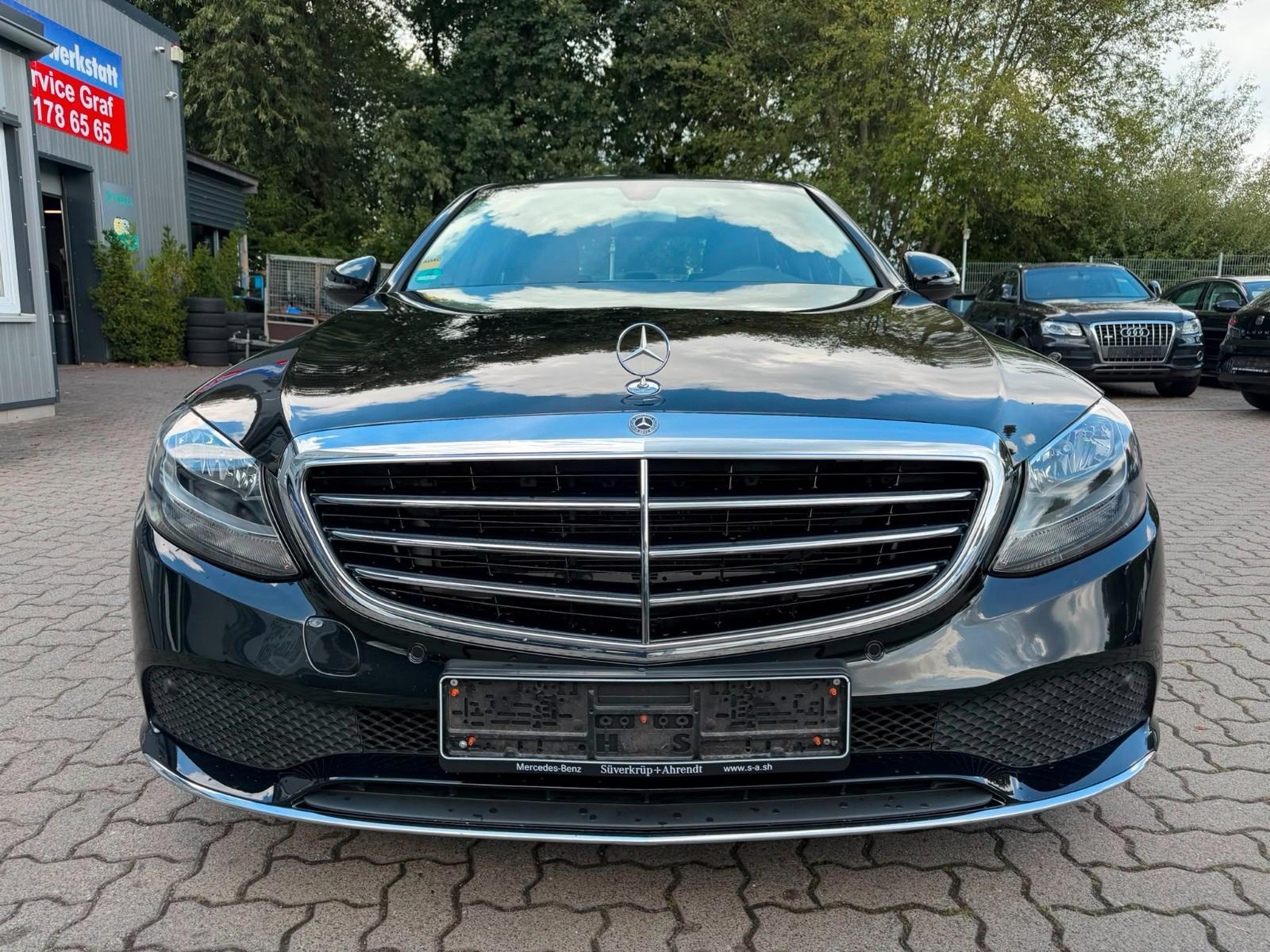 Mercedes-Benz C200d FACELIFT°1-HAND°AUTOM°AHK°RFK°T-LEDER°NAVI