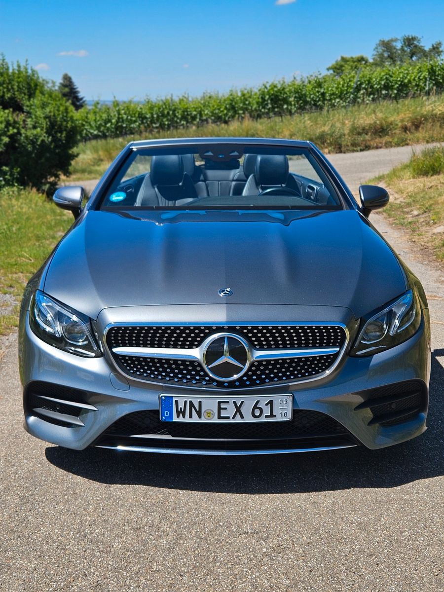MERCEDES-BENZ E 220 d AMG Line Cabrio/Burmester/Airscarf/Gepfl