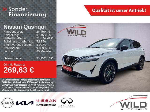 Nissan Qashqai | 1.3 DIG-T DCT | Tekna | AHK | 360°