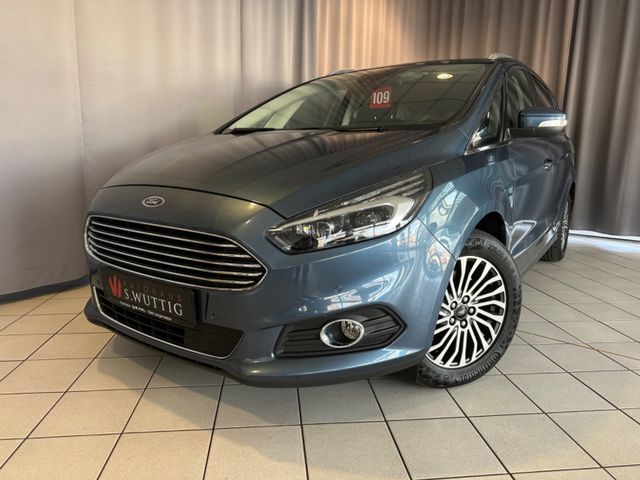 Ford S-Max 2.0 EcoBlue Titanium+LED+7 SITZE+NAVI+