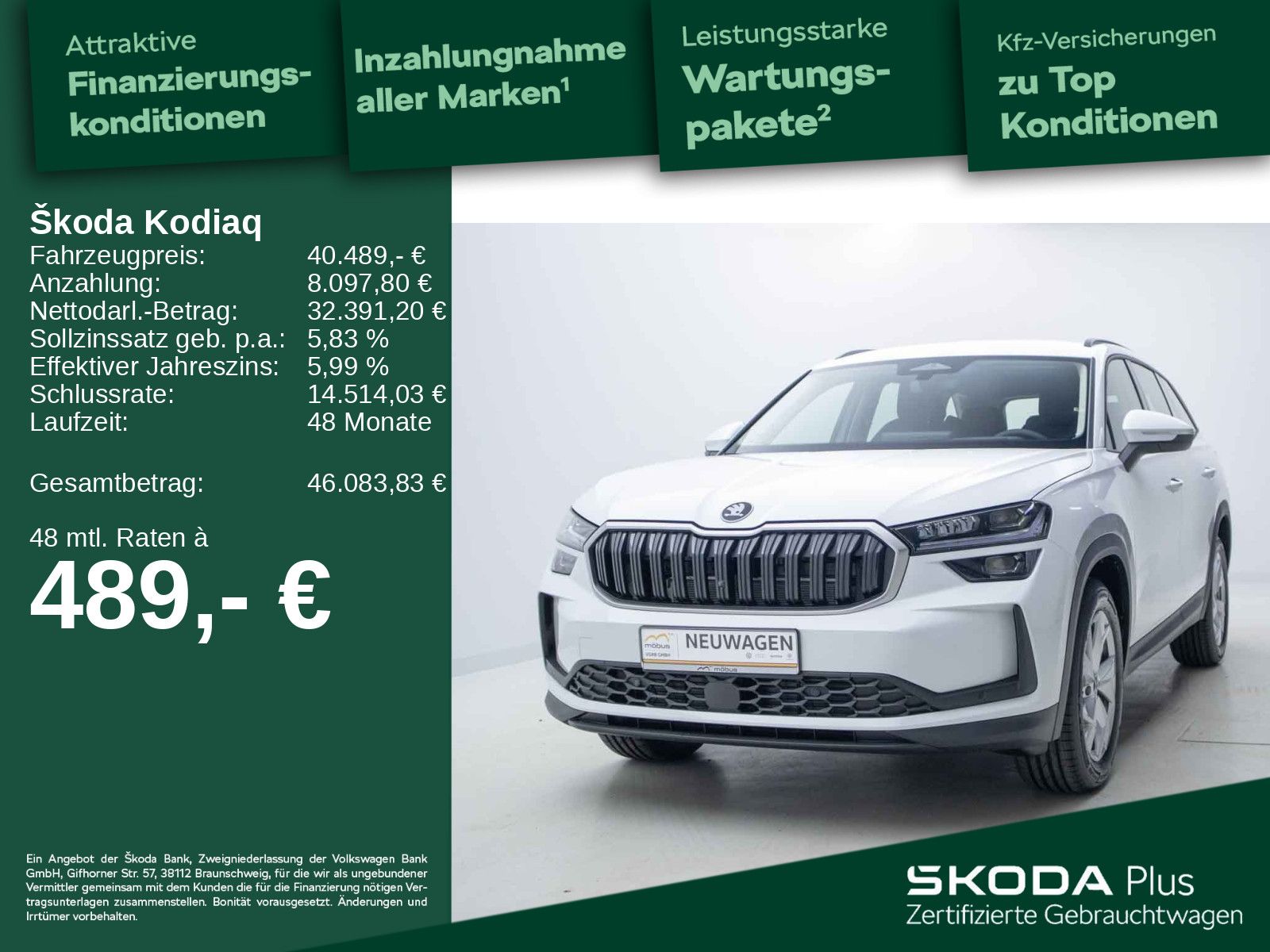 Skoda Kodiaq 2.0 TDI Selection DSG imagem 2