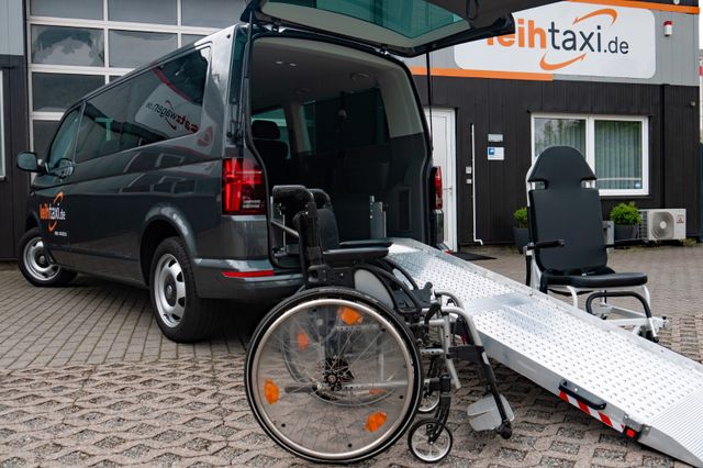 T6.1 Caravelle Mietwagen Rollstuhl LANG 4MOTION