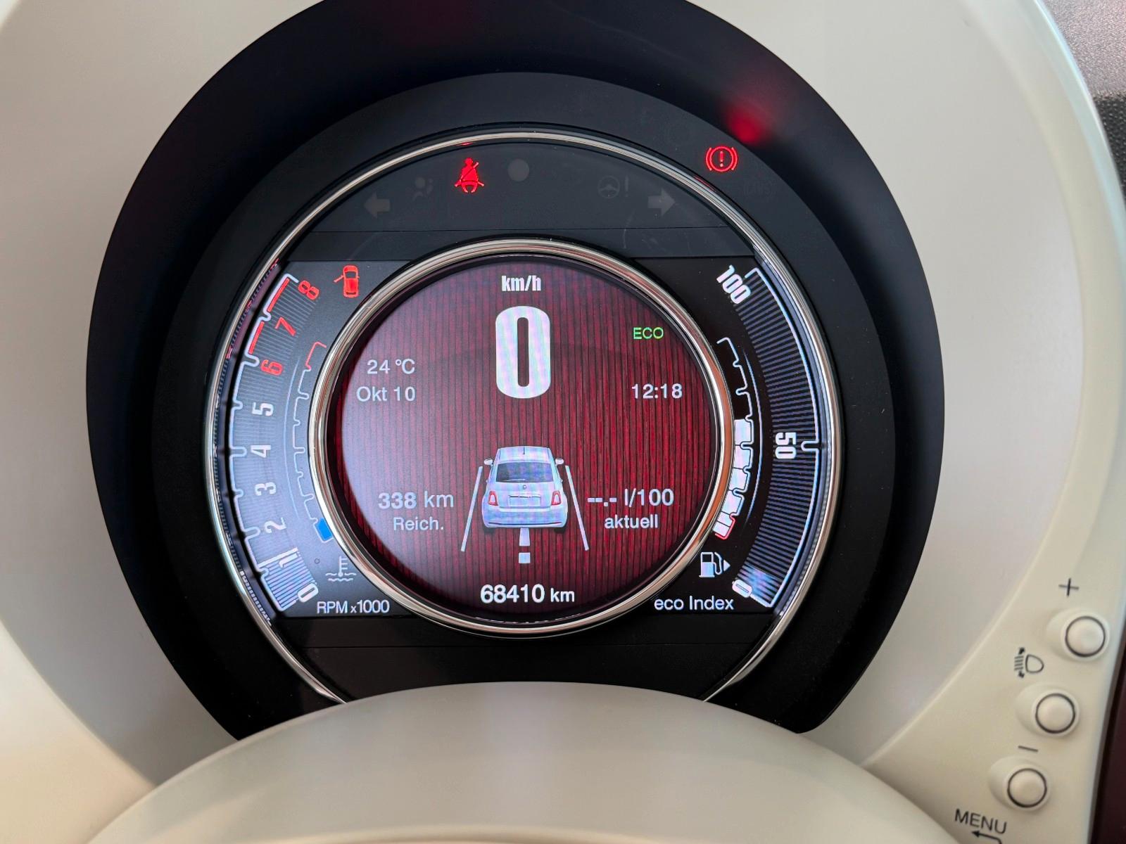 Fiat 500 Star Automatik PANO LEDER CARPLAY TEMPOMAT