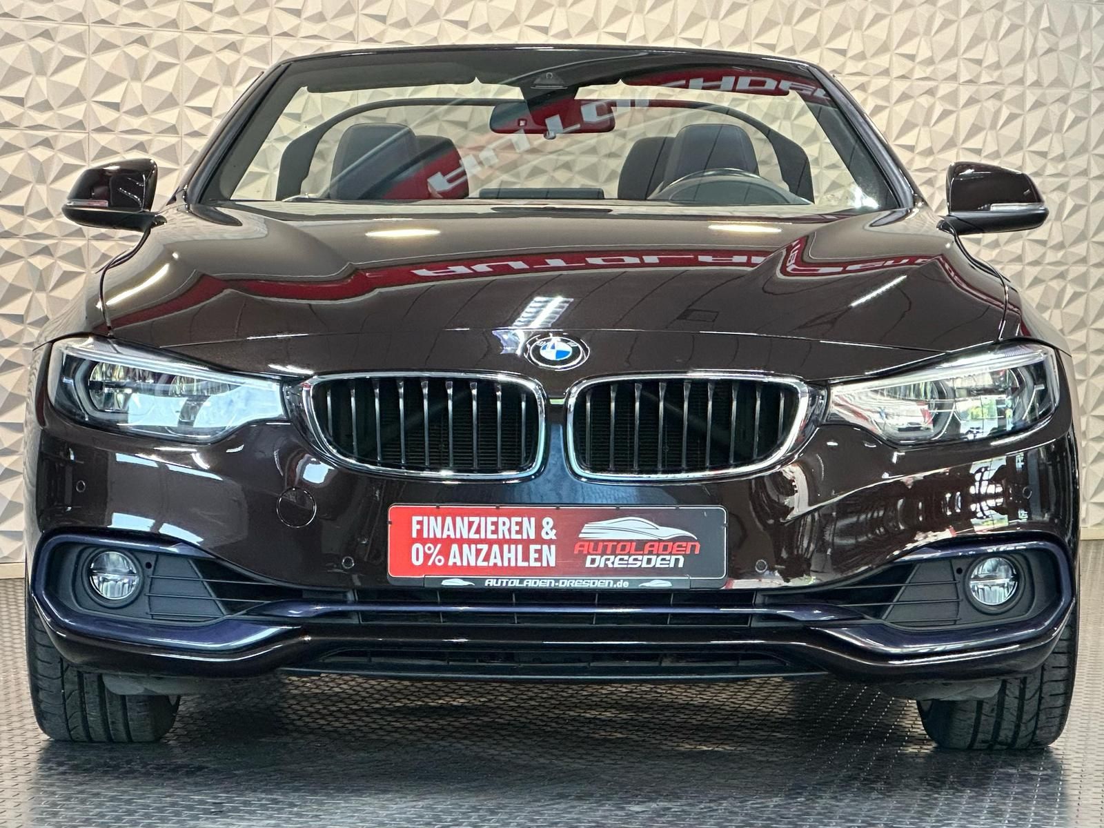 BMW 420i SPORT LINE CABRIO LED#AHK#TEMPO#CAM#SHZ#LH - Image 3