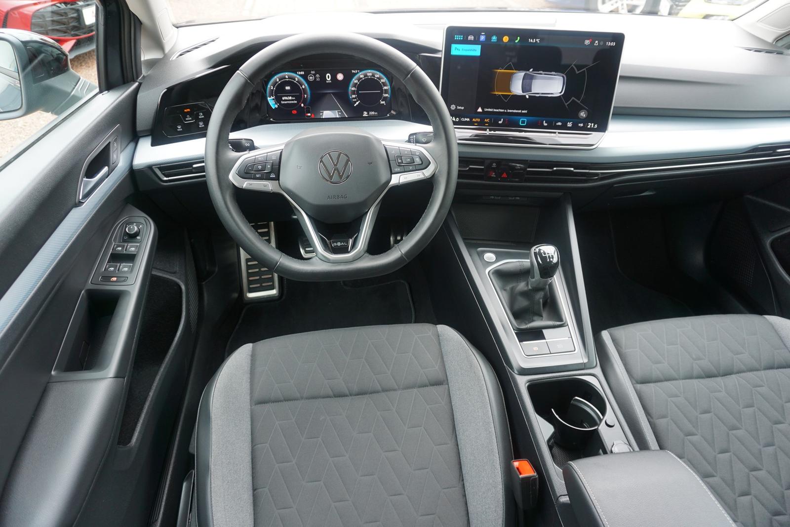 Volkswagen Golf VIII 1.5 16V Goal LED Navi ACC App-Connect, миниатюра 10