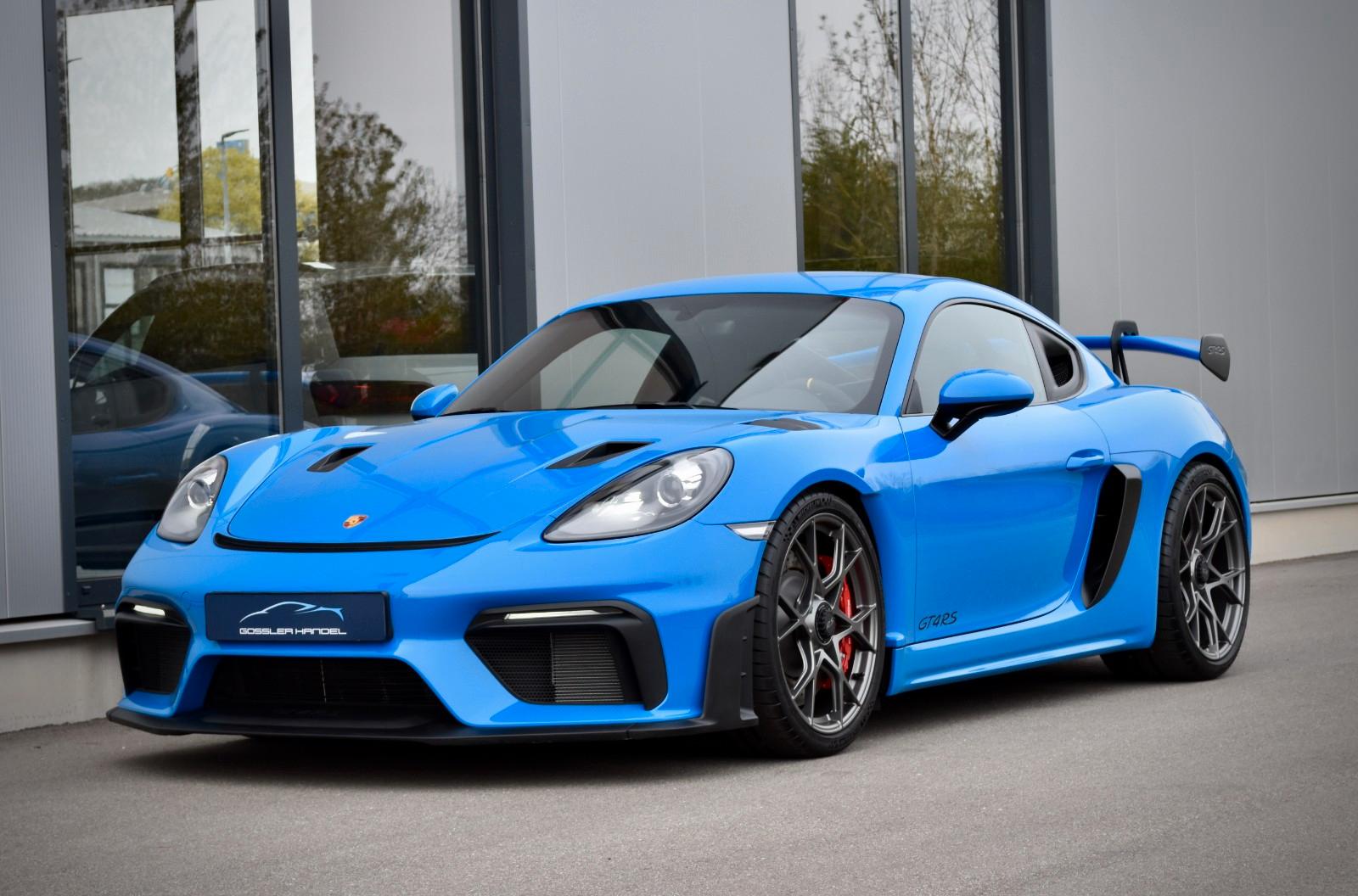 Porsche GT4 RS CLUBSPORT SHARKBLUE 1.HAND
