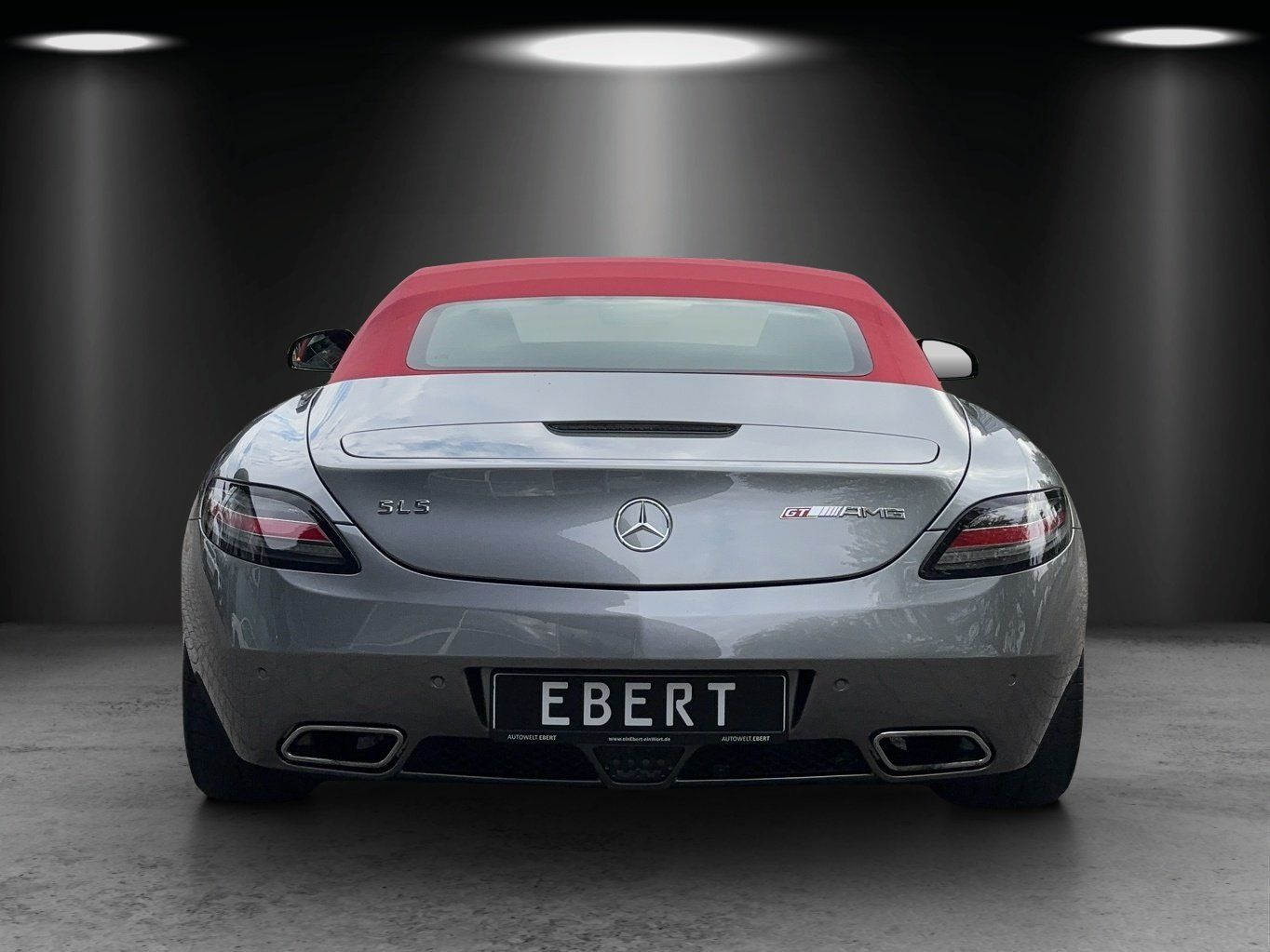Fahrzeugabbildung Mercedes-Benz SLS AMG GT Roadster deutsches Auto MB-Scheckheft