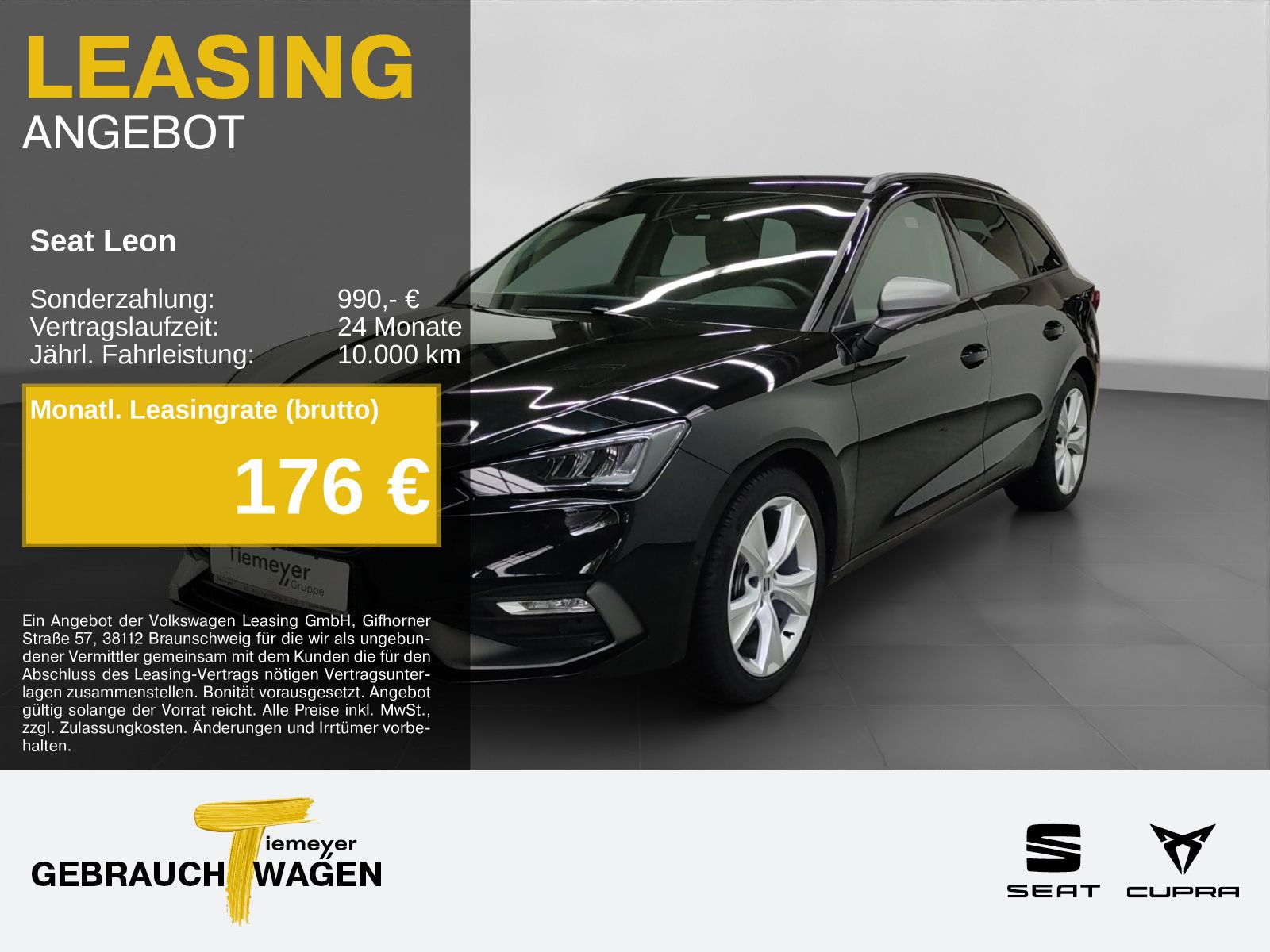 Seat Leon Sportstourer 2.0 TDI DSG FR NAVI AHK AC GJR