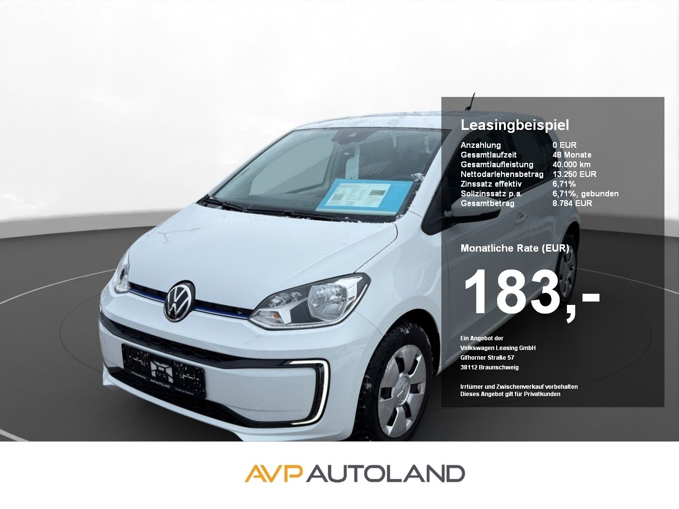 Volkswagen e-up! move up! | TEMPOMAT | RADIO | SITZH. |