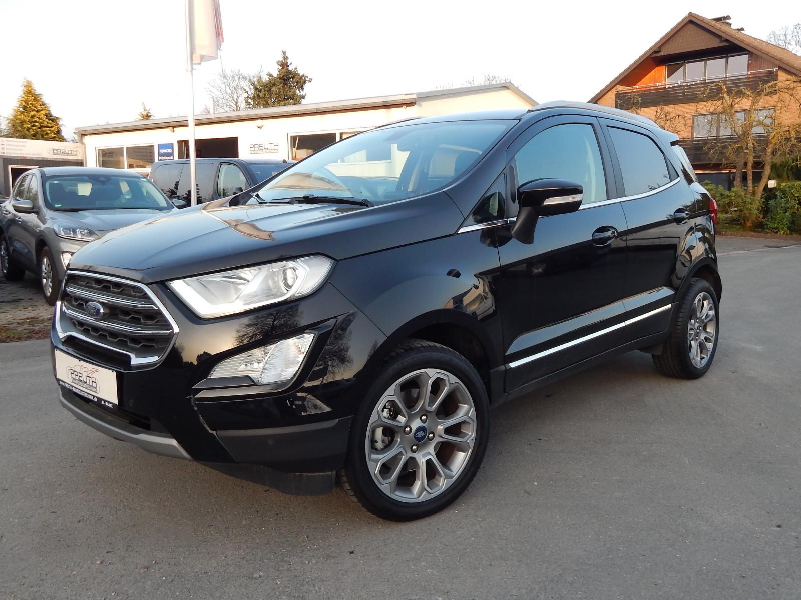 Ford EcoSport Titanium 1.Hand~Navi~Leder~Kamera~App