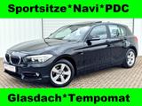 BMW 116  i Sport Line*Navi*Tempomat*PDC*Glasdach - BMW 116 in Erfurt
