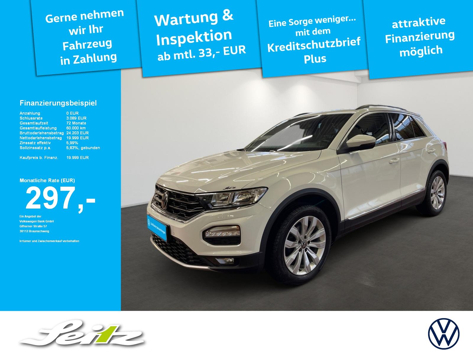 Volkswagen T-Roc 1.5 TSI Sport *PANO*PDC*SITZH*