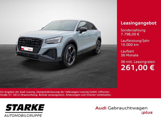 Audi Q2 35 TFSI S tronic S-Line  AHK Navi LED Leder K