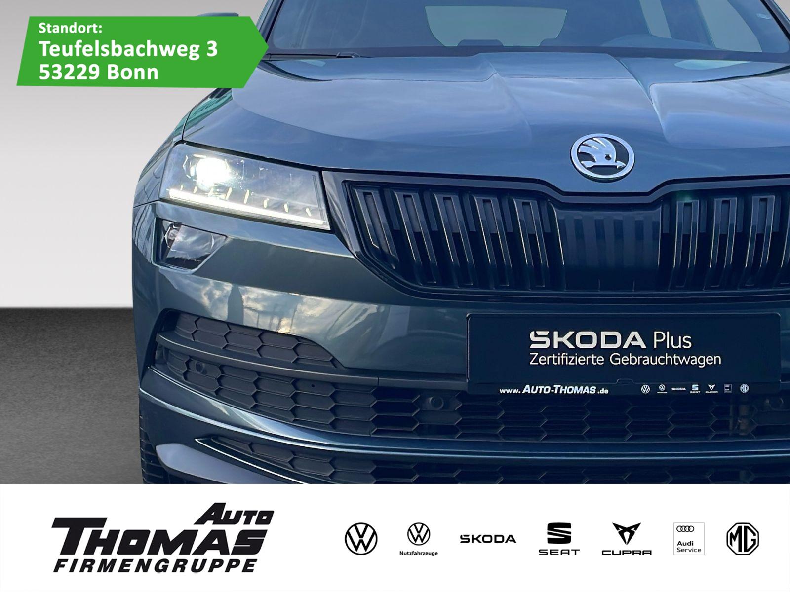 Skoda Karoq Sportline 1.5 TSI DSG LED NAVI AHK KAMERA
