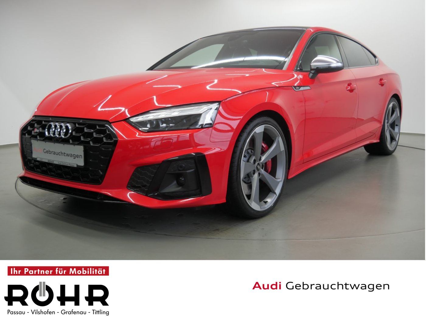 Audi S5 2022, 3.0D dīzelis, Automāts, Sedans, Sarkans — Latvijā
