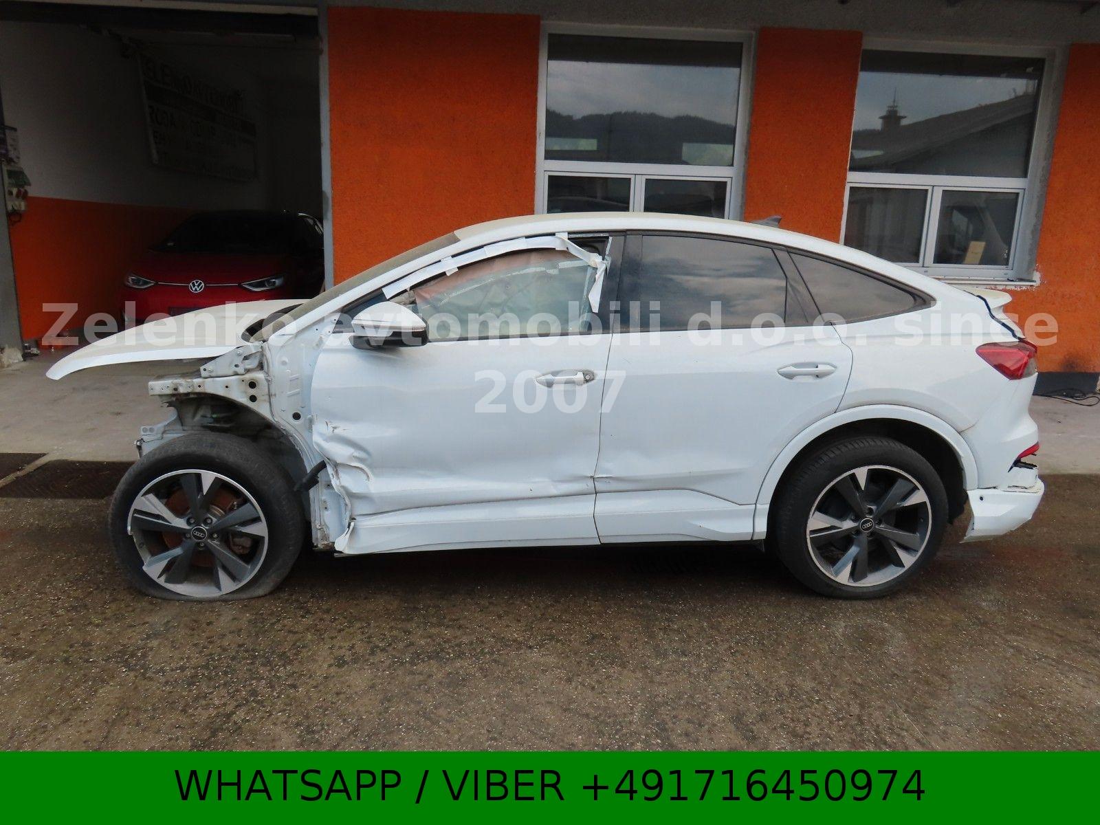 Audi Q4 40 Sportback S-Line ACC Matrix BATERIE 82KWh