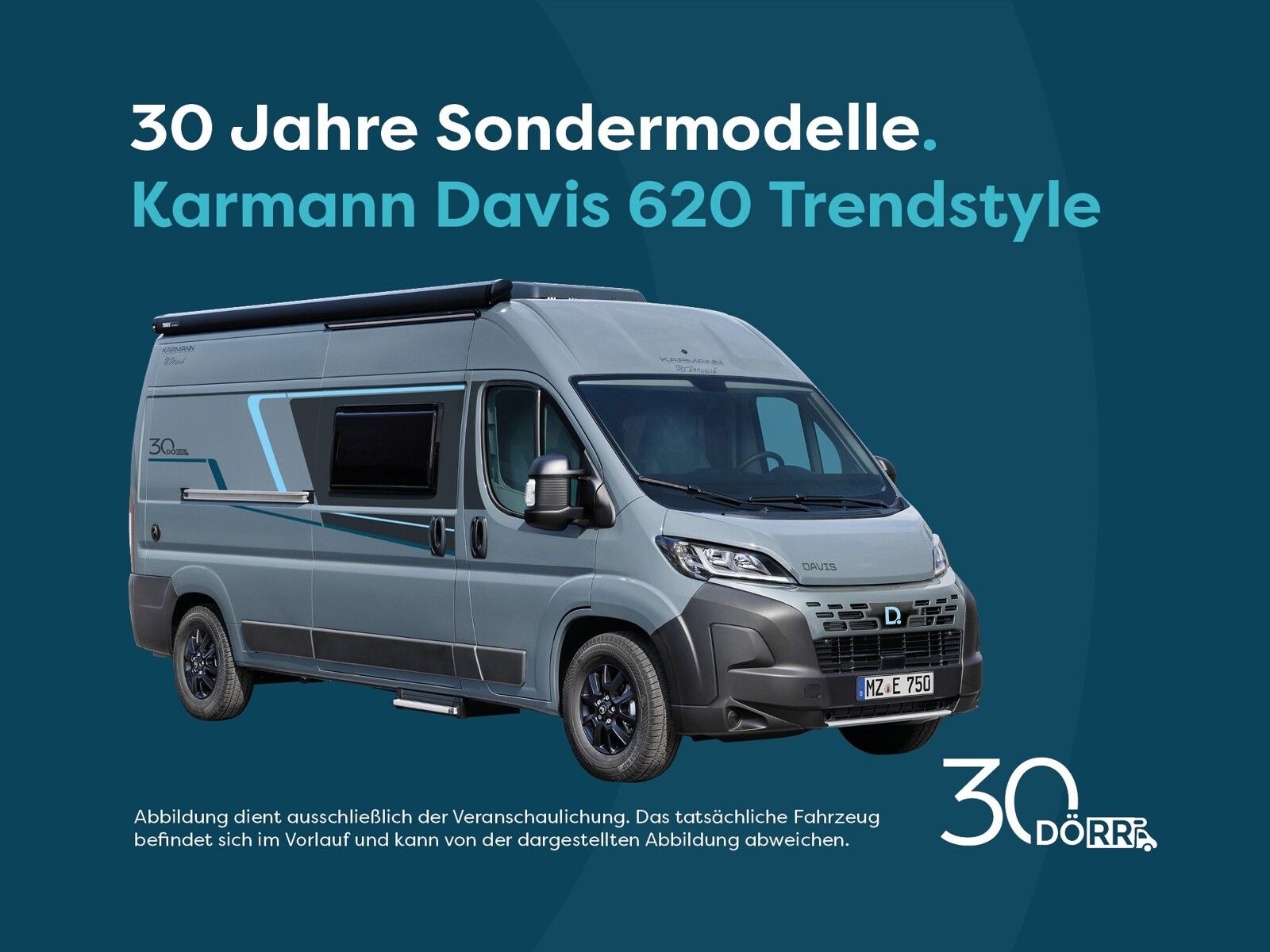 Fahrzeugabbildung Karmann Davis Trendstyle DA 620 TSC Dörr-Paket 30 Jahre