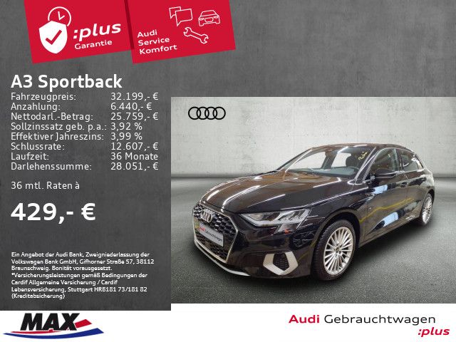 Audi A3 Sportback 35 TDI advanced LED+KAMERA+VCP+DAB