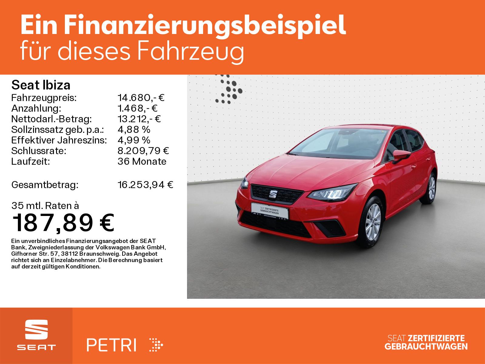 Seat Ibiza Style 1.0 TSI *AC*PDC*LED*APP*ALU