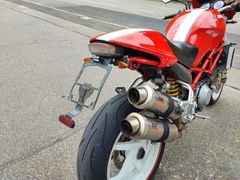 Fahrzeugabbildung Ducati Monster S4-R, MIVV titan komplett, kurzes Heck,