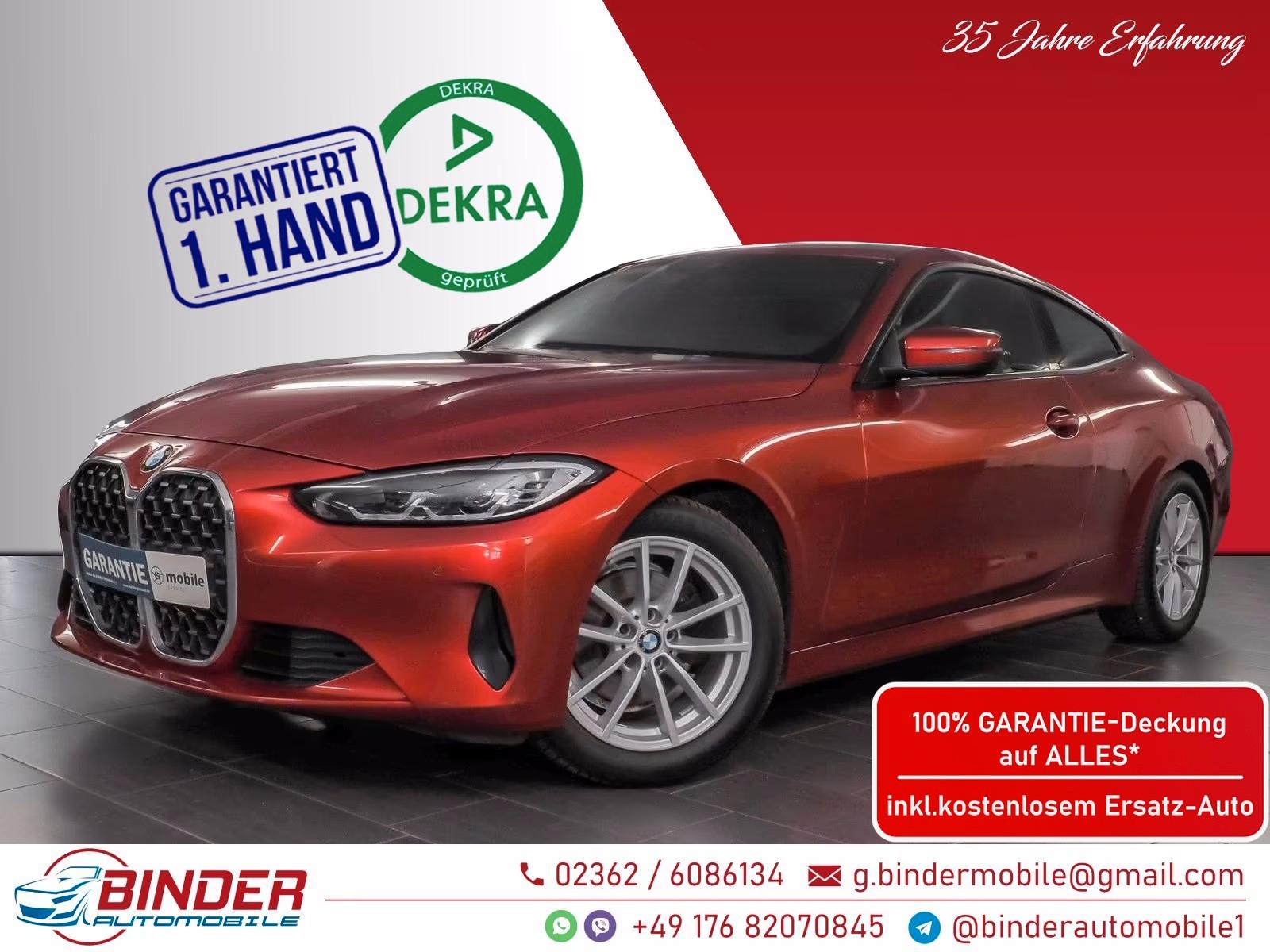 BMW Coupe 420d*M SPORT*SORGLOS-PAKET*GARANTIE*TOP*